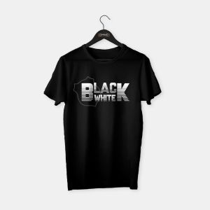 Black White T-shirt Siyah - S