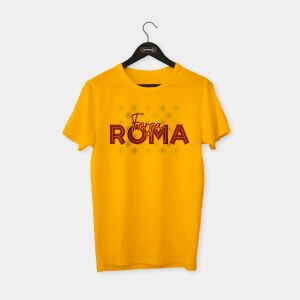 Forza Roma T-shirt Koyu Sarı - S