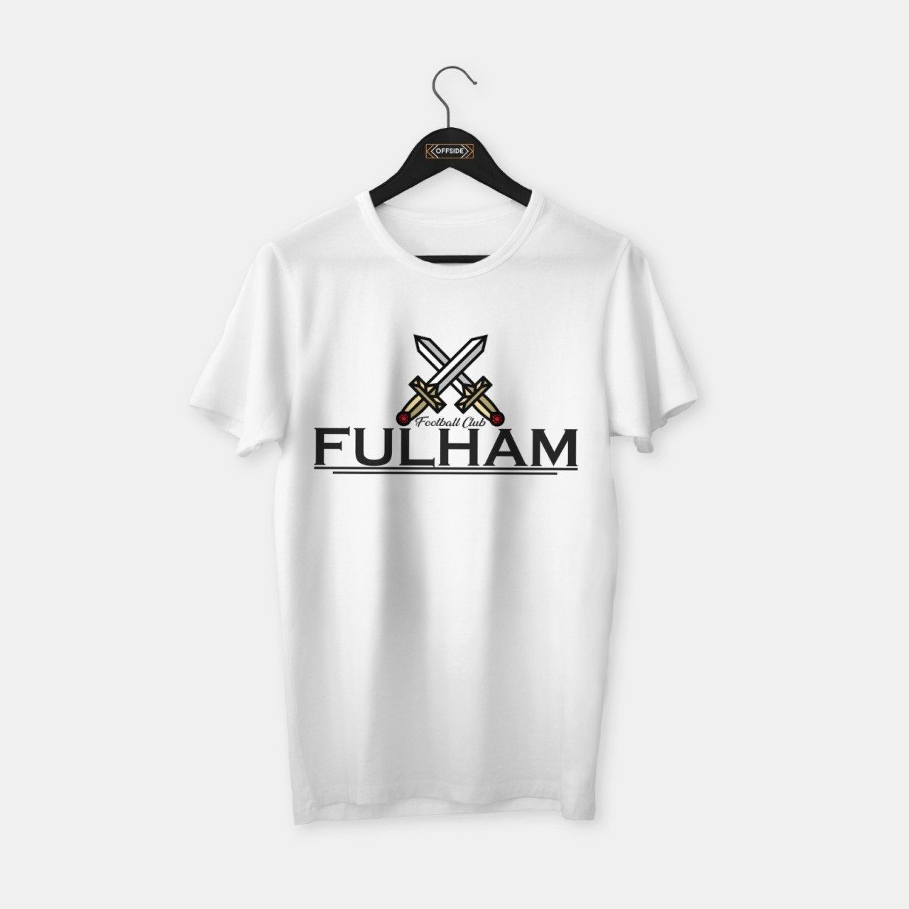 Fulham T-shirt Beyaz - S