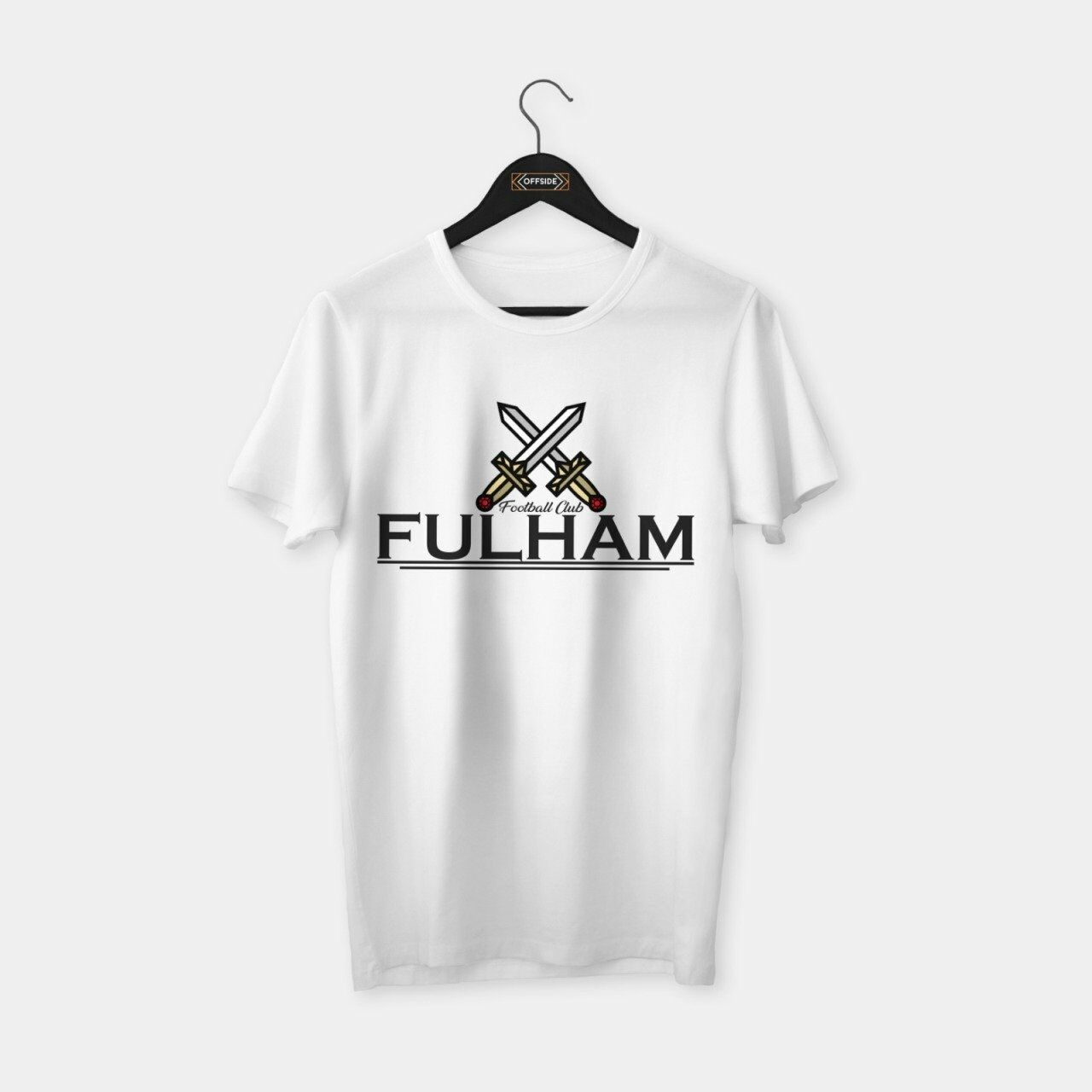 Fulham T-shirt Beyaz - XXL