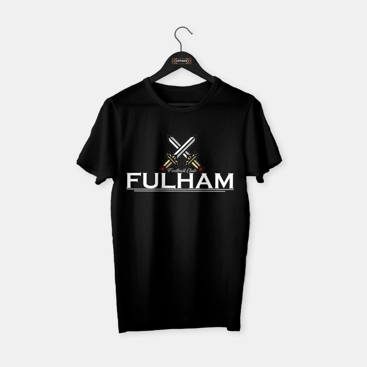 Fulham T-shirt Siyah - L