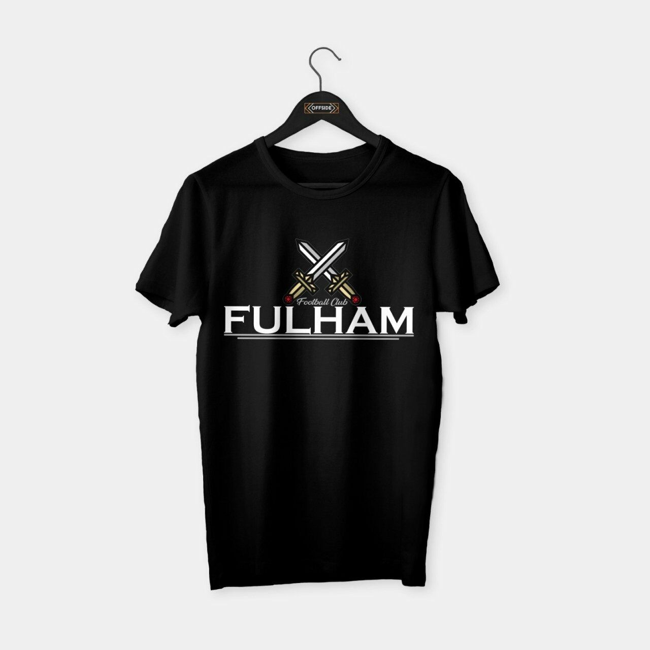 Fulham T-shirt Siyah - M