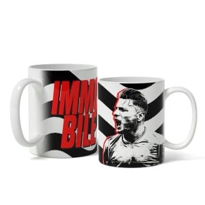 Ciro Immobile Siyah Beyaz Tasarım Baskılı Kupa Bardak