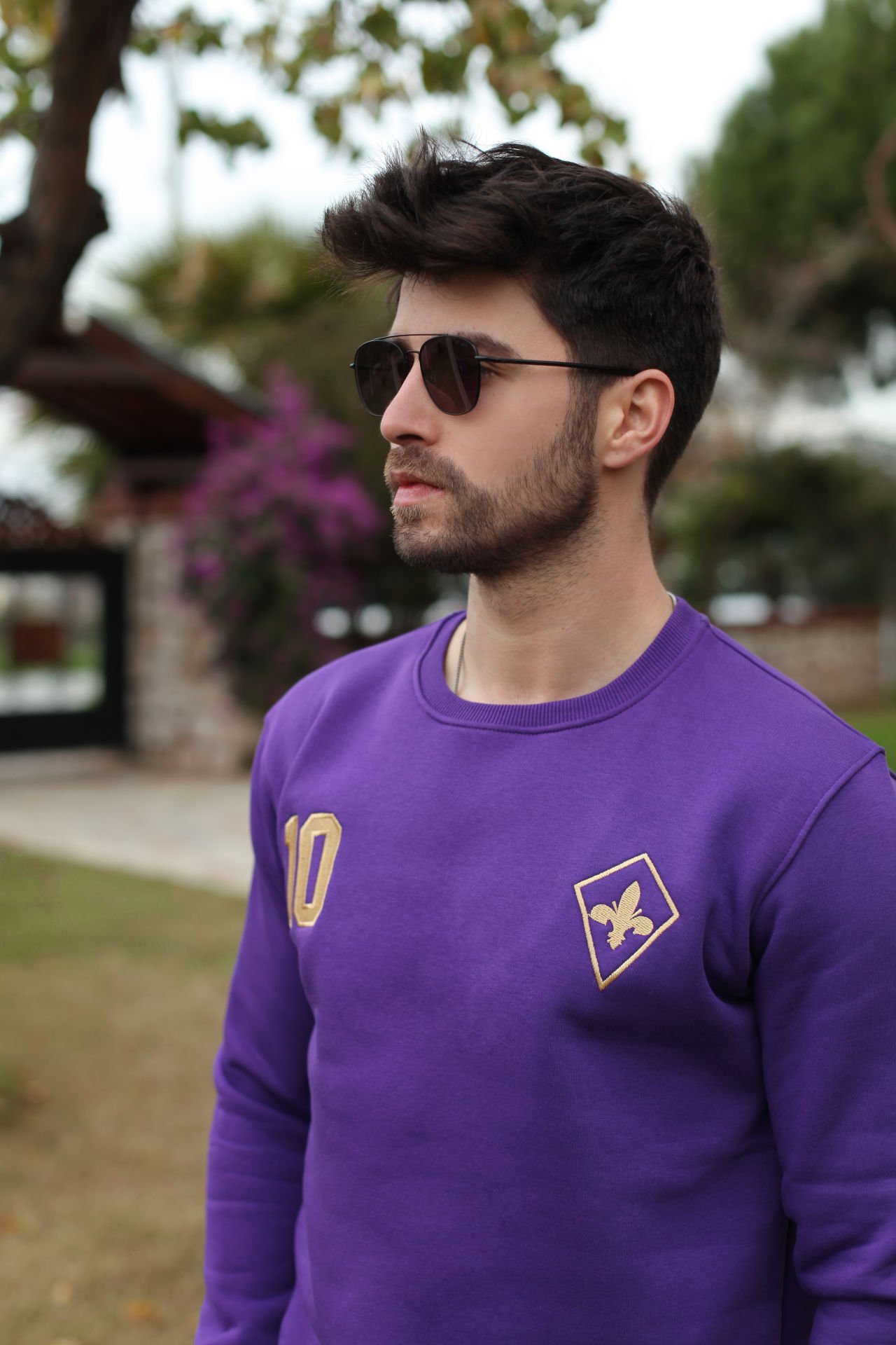 Fiorentina - I Viola Retro Sweatshirt