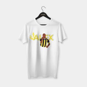 Alex Illustration T-shirt Beyaz - S