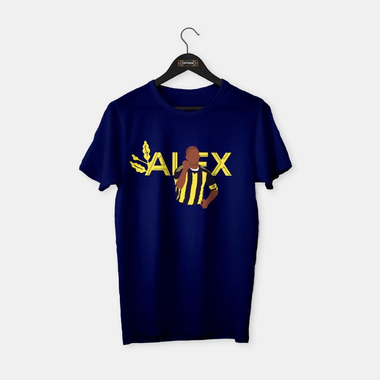 Alex Illustration T-shirt Lacivert - L