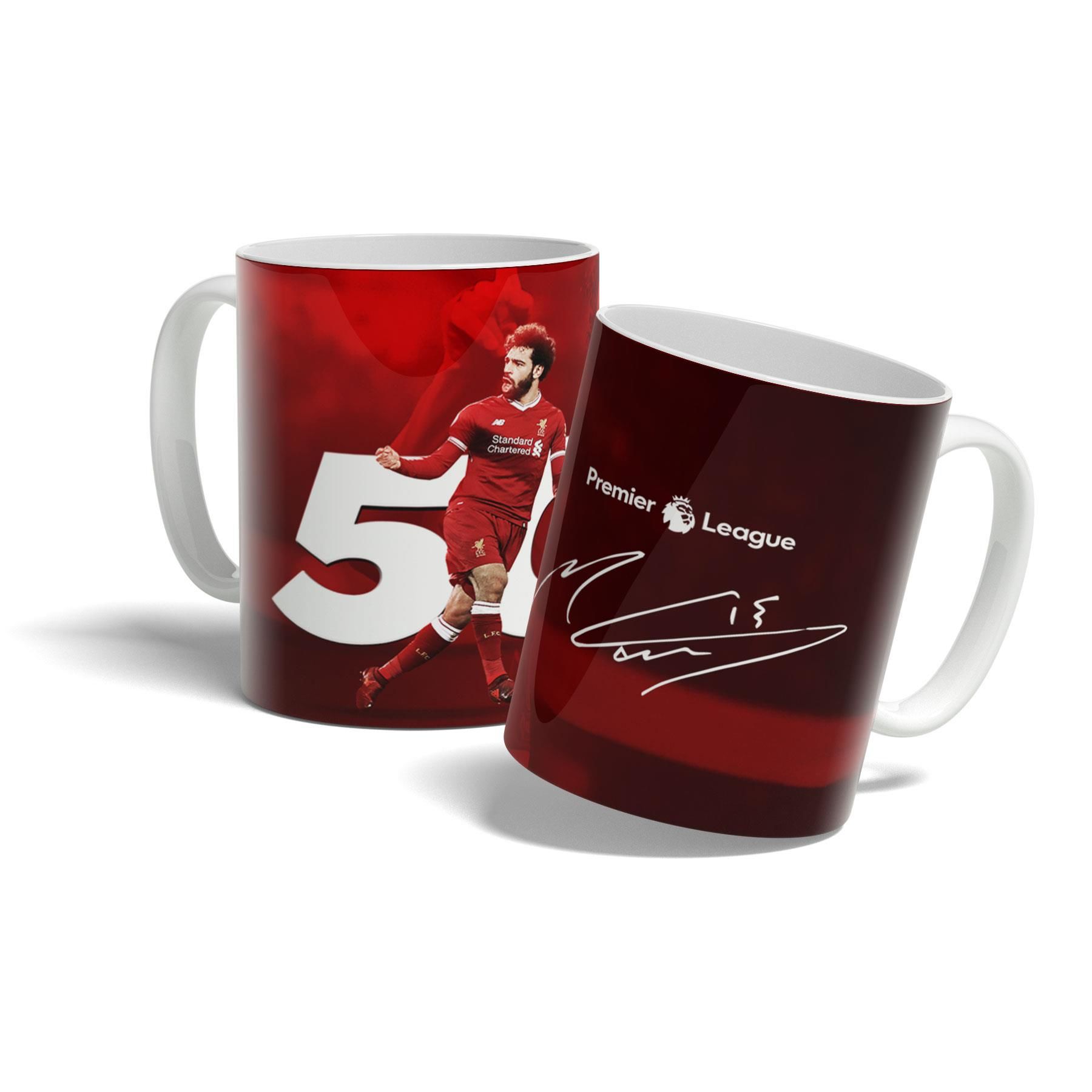 Mohamed Salah Tasarım Baskılı Kupa Bardak