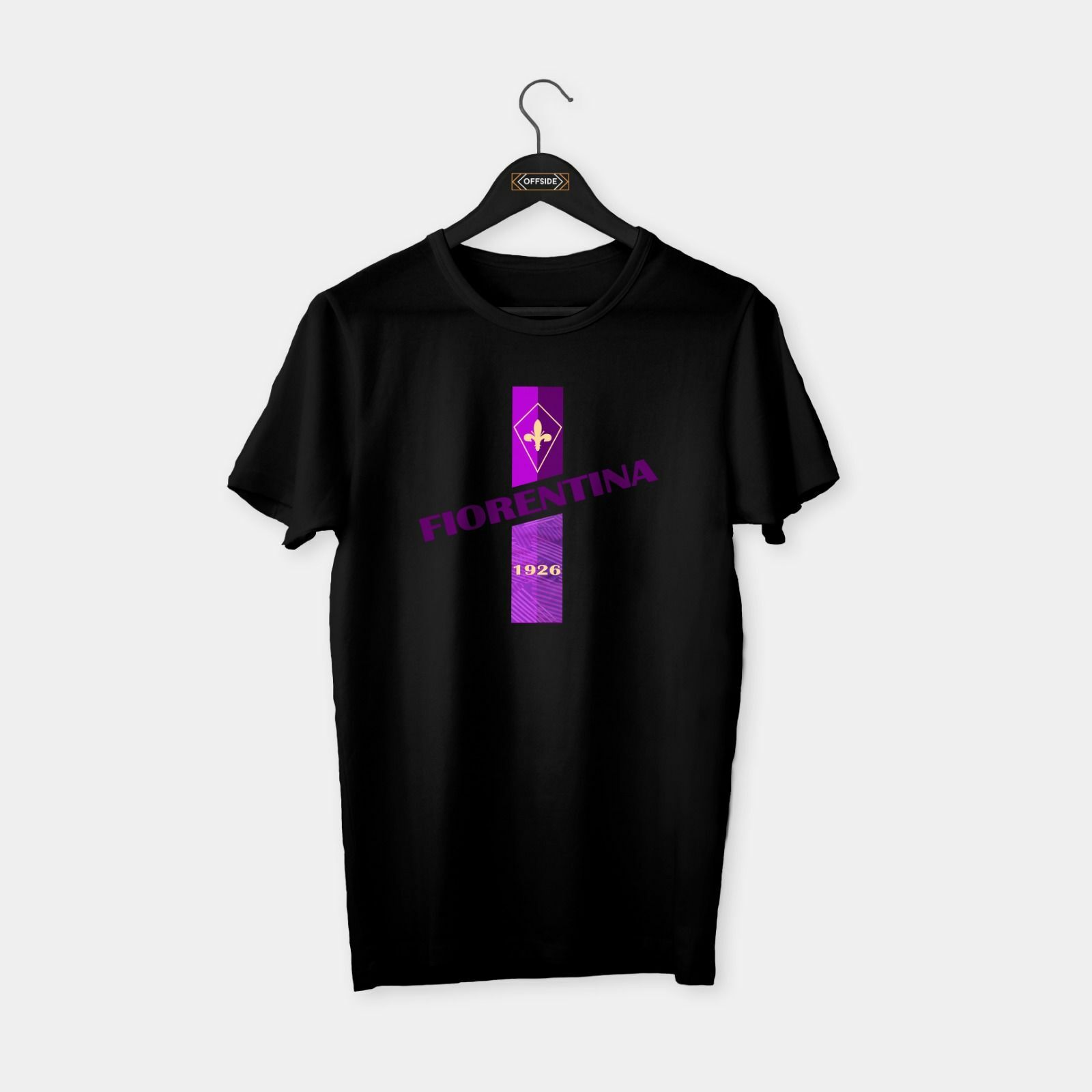 Fiorentina 1926 T-shirt Siyah - XL