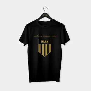 Milan 'Milano' T-shirt Siyah - M