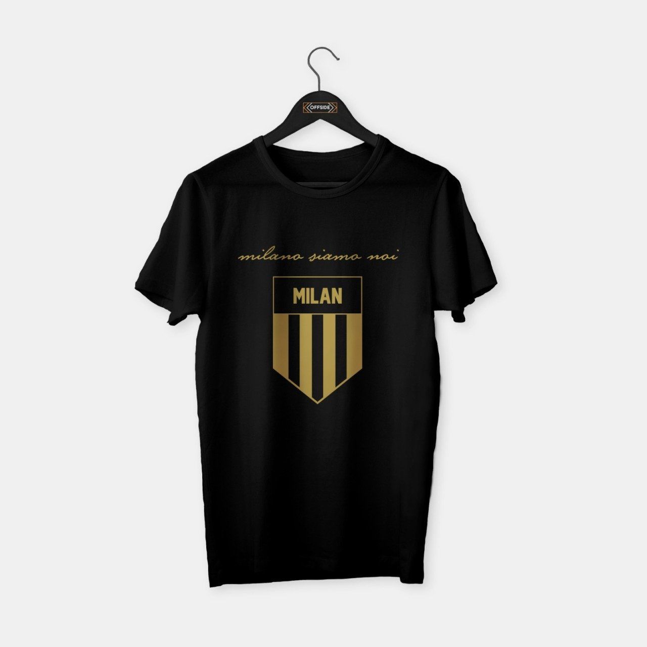 Milan 'Milano' T-shirt Siyah - XXL