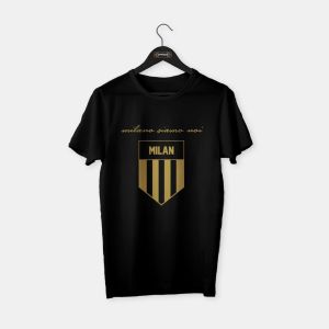 Milan 'Milano' T-shirt Siyah - XXL
