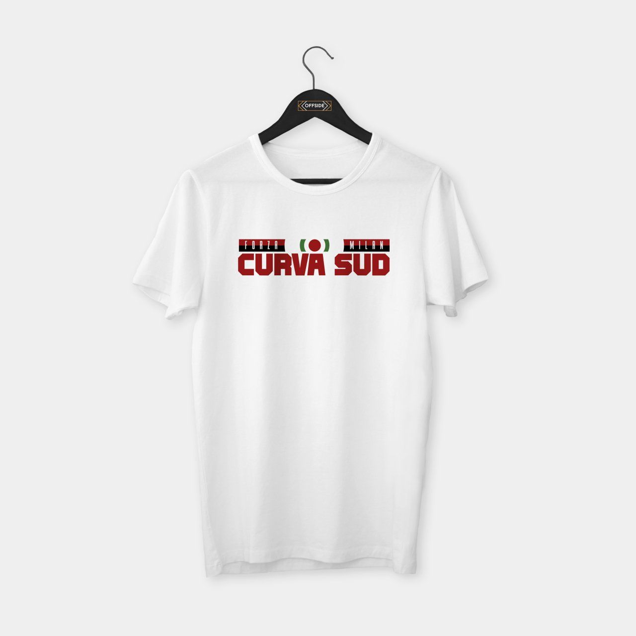 Forza Milan T-shirt Beyaz - XL