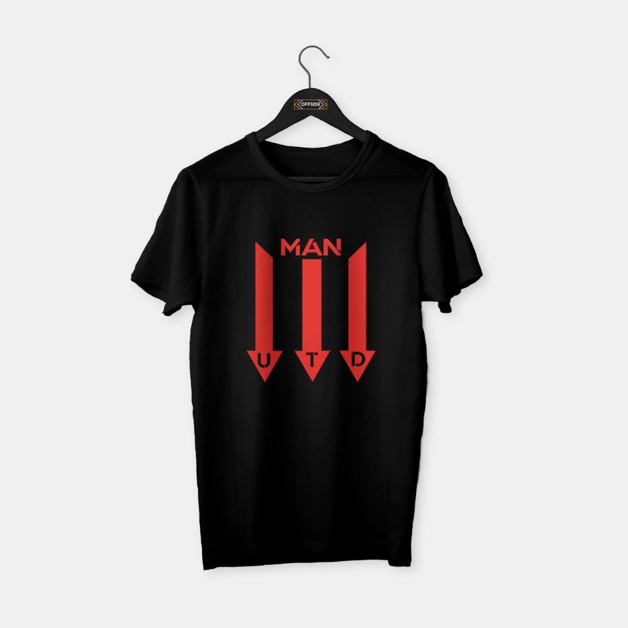Manchester United - Man Utd T-shirt Siyah - XXL