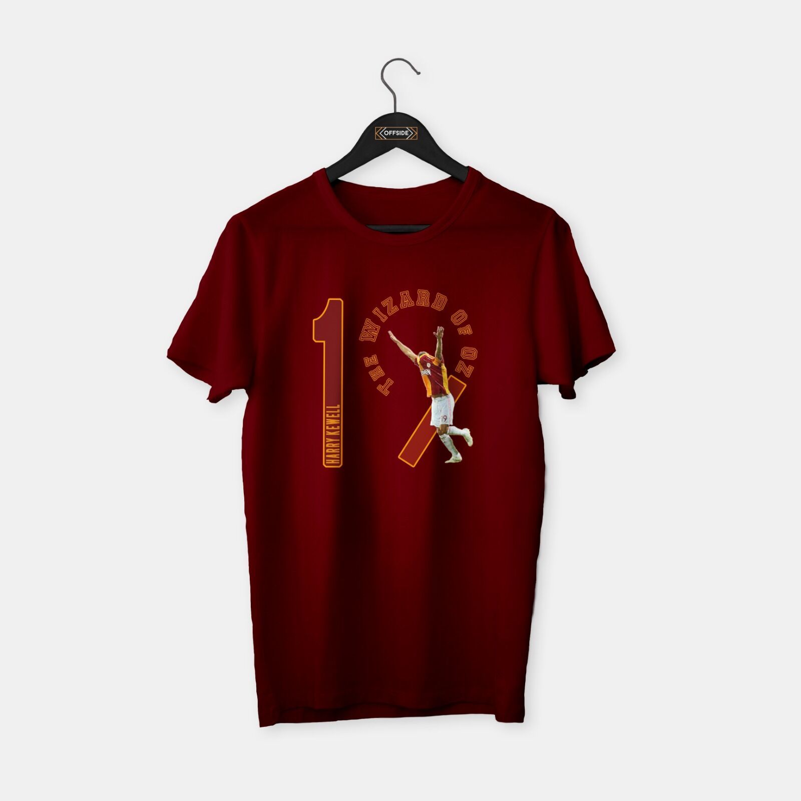 Kewell T-shirt Bordo - S