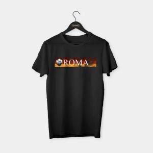 Roma 1927 T-shirt Siyah - L