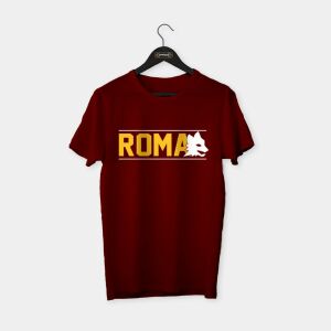 Roma T-shirt Bordo - XXL