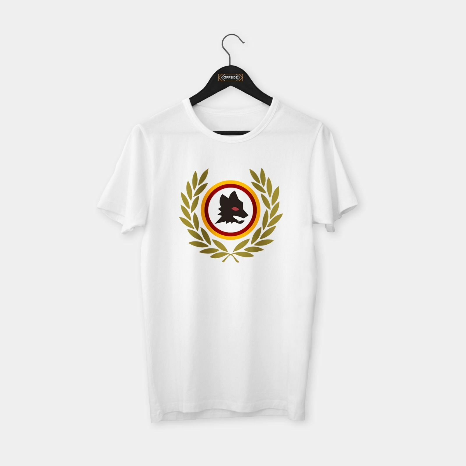 Roma 'the Wolf' T-shirt Beyaz - L