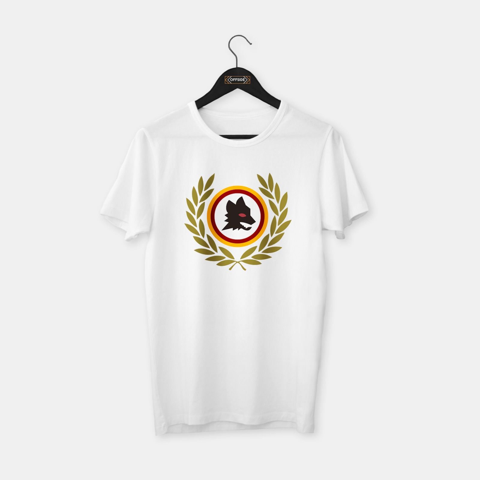 Roma 'the Wolf' T-shirt Beyaz - M