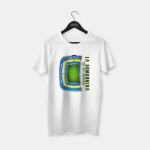 Boca 'La Bombonera' T-shirt Beyaz - XXL