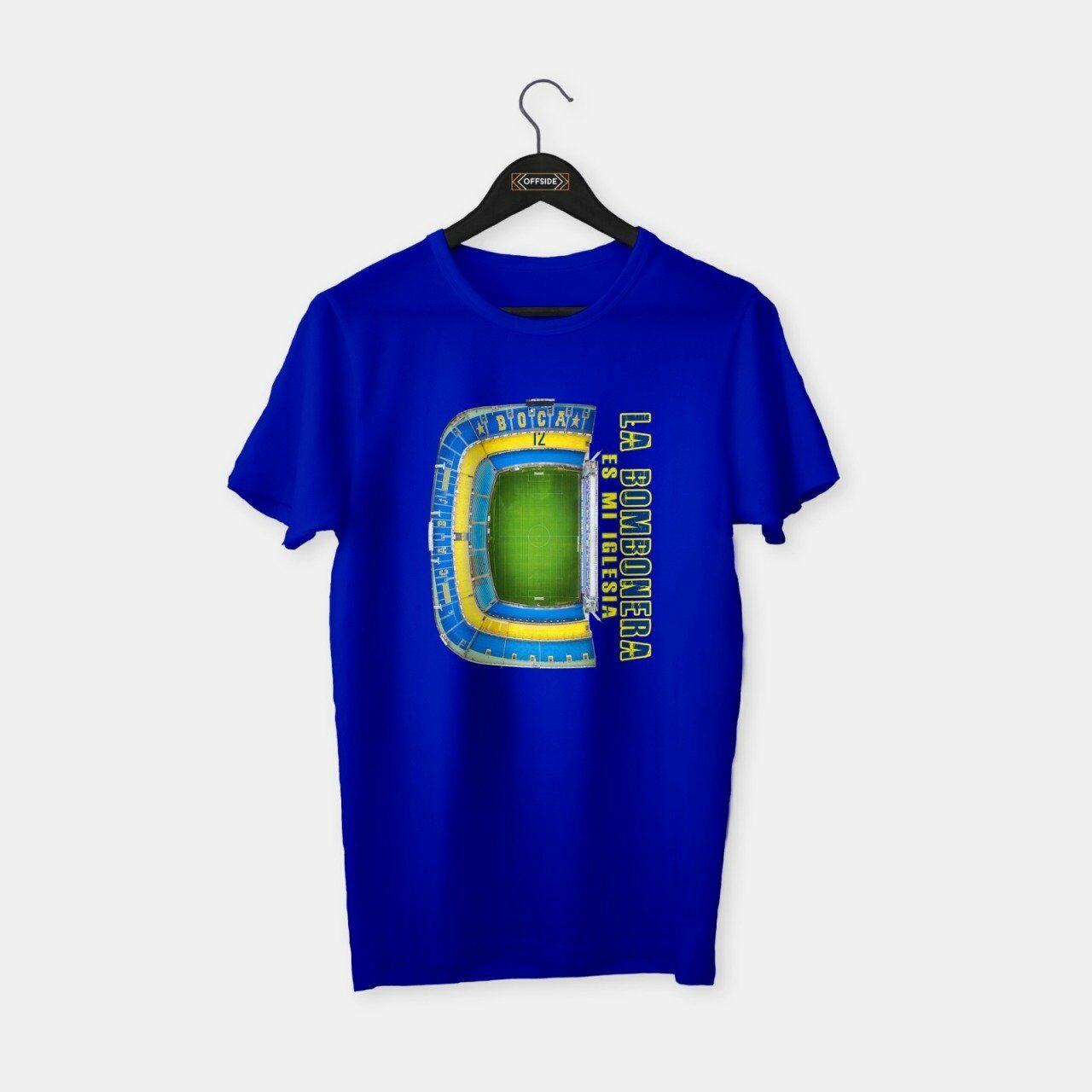 Boca 'La Bombonera' T-shirt Sax Mavi - S