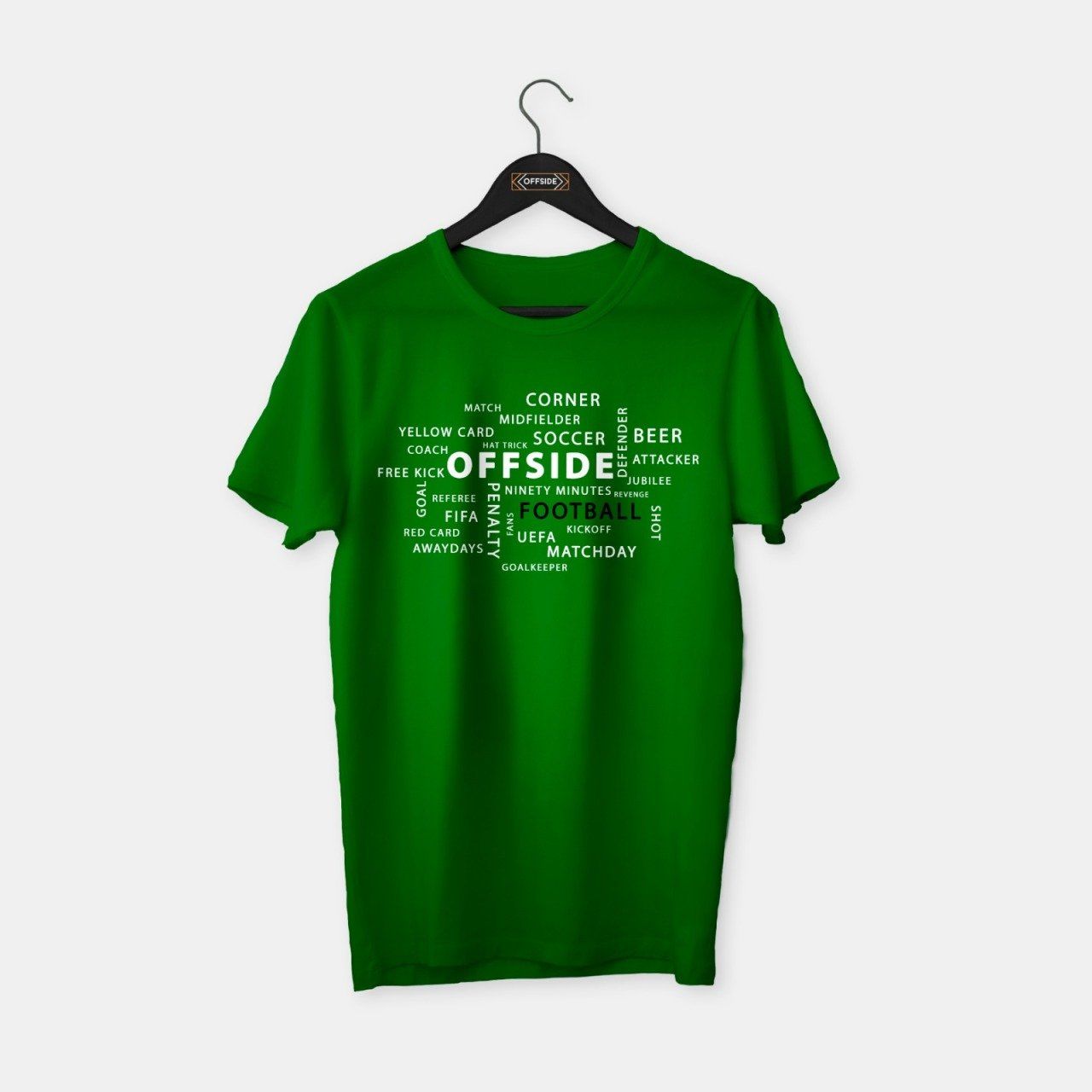 Football T-shirt Yeşil - XXL