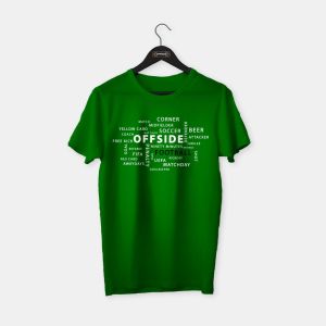 Football T-shirt Yeşil - XXL