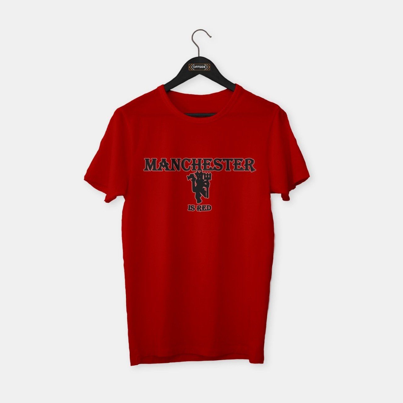 Manchester United - Manchester is Red T-shirt Kırmızı - M