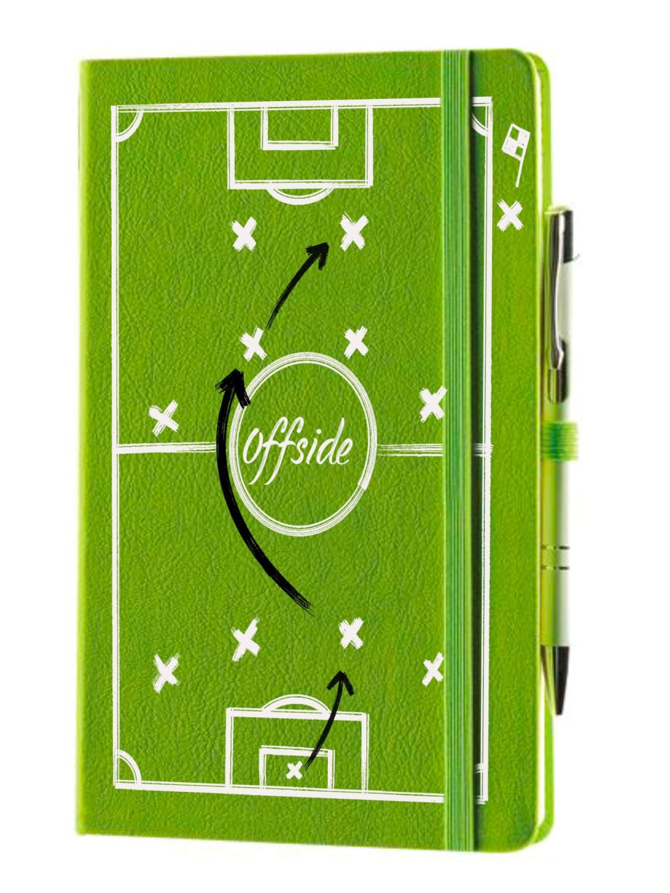 Futbol Sahalı - Ofsayt- Açık Yeşil Ajanda