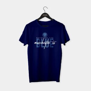 Manchester City - Manchester is Blue T-shirt Lacivert - XL