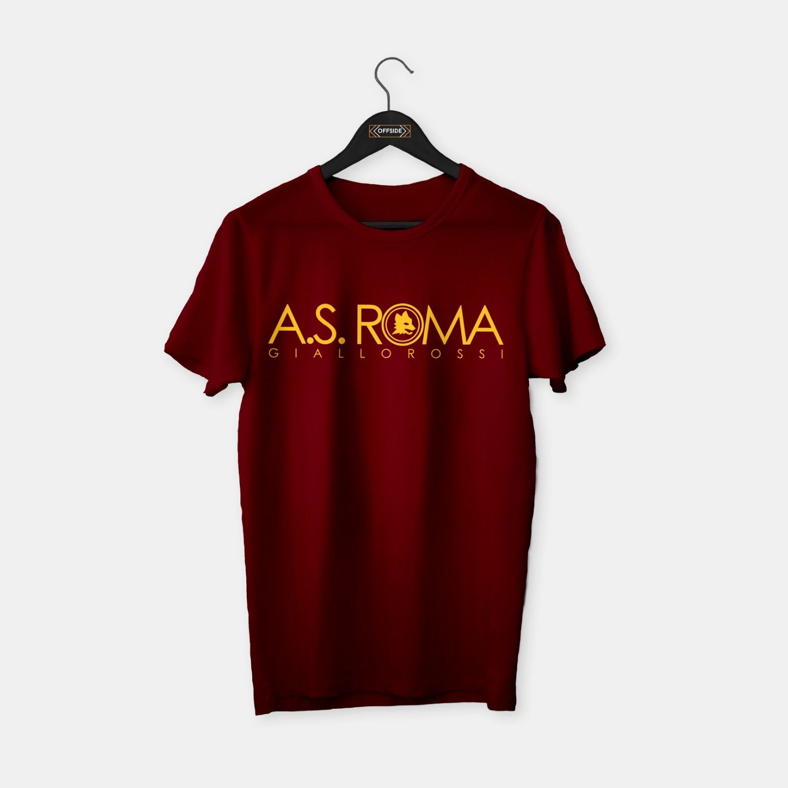 AS Roma Giallorossi T-shirt Bordo - XXL