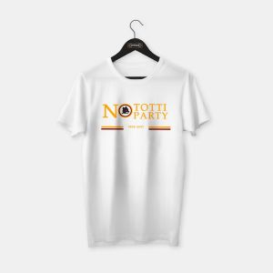 No Totti No Party T-shirt Beyaz - XL