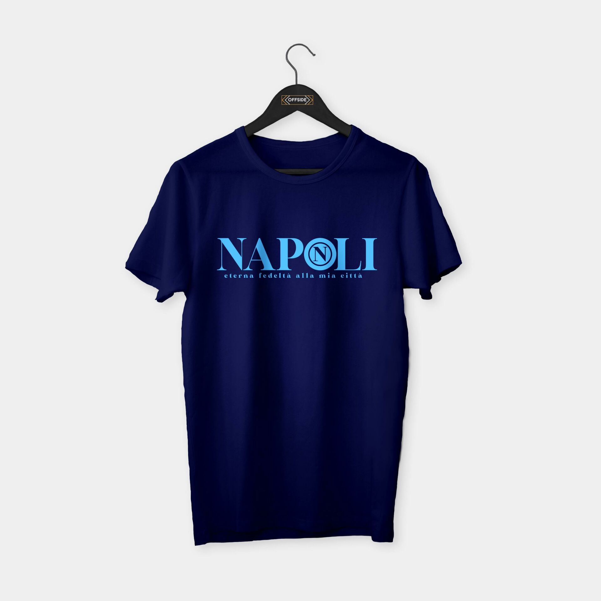 Napoli 'Eterna Fedelta Alla Mia Eitta' T-shirt Lacivert - XL