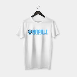 Napoli 'N' T-shirt Beyaz - M