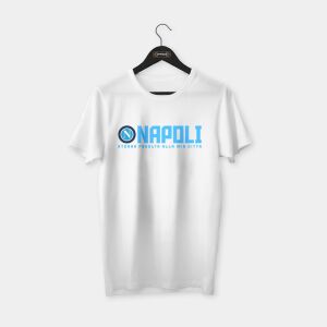 Napoli 'N' T-shirt Beyaz - L