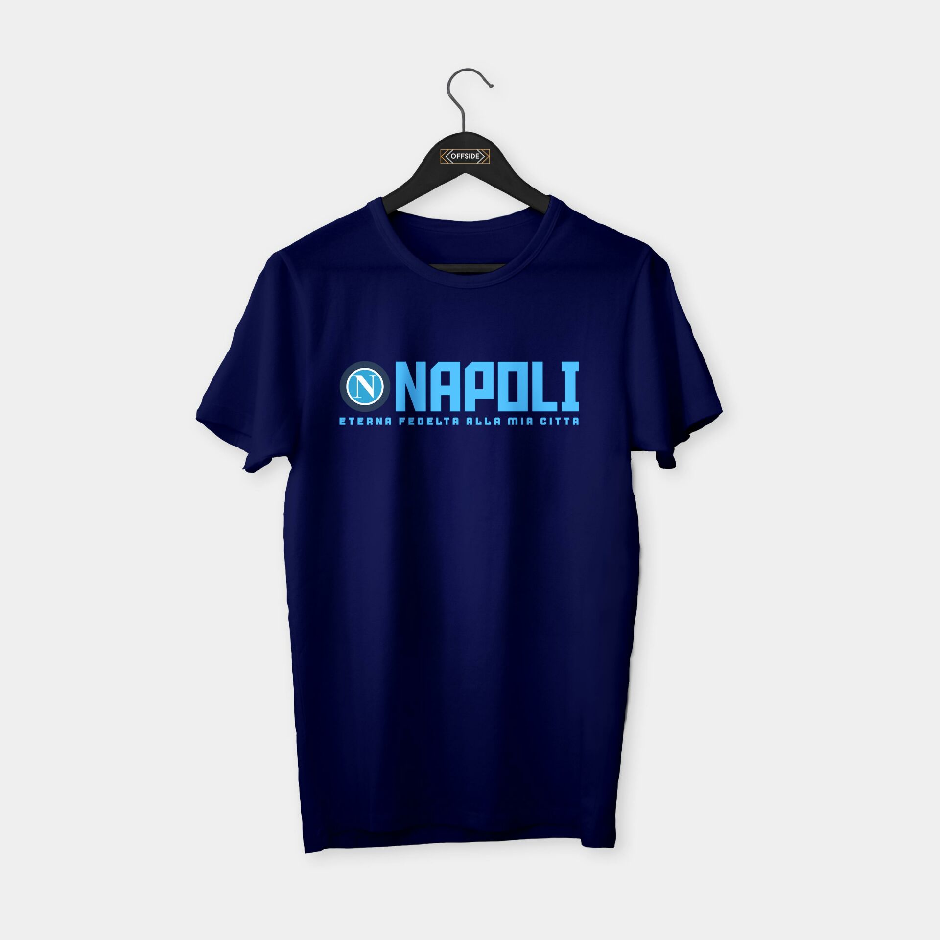 Napoli 'N' T-shirt Lacivert - XL