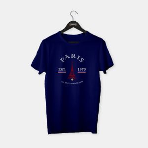 Paris Saint Germain - PSG T-shirt Lacivert - XL