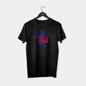 Olympique Lyon T-shirt Siyah - XXL