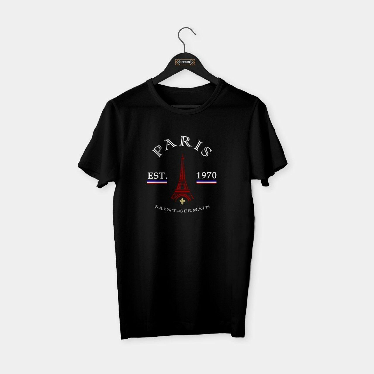 Paris Saint Germain - PSG T-shirt Siyah - XXL