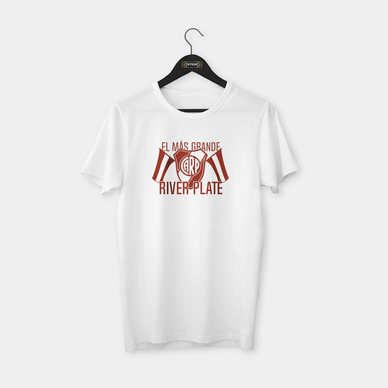 River Plate 'El Mas Grande' T-shirt Beyaz - L