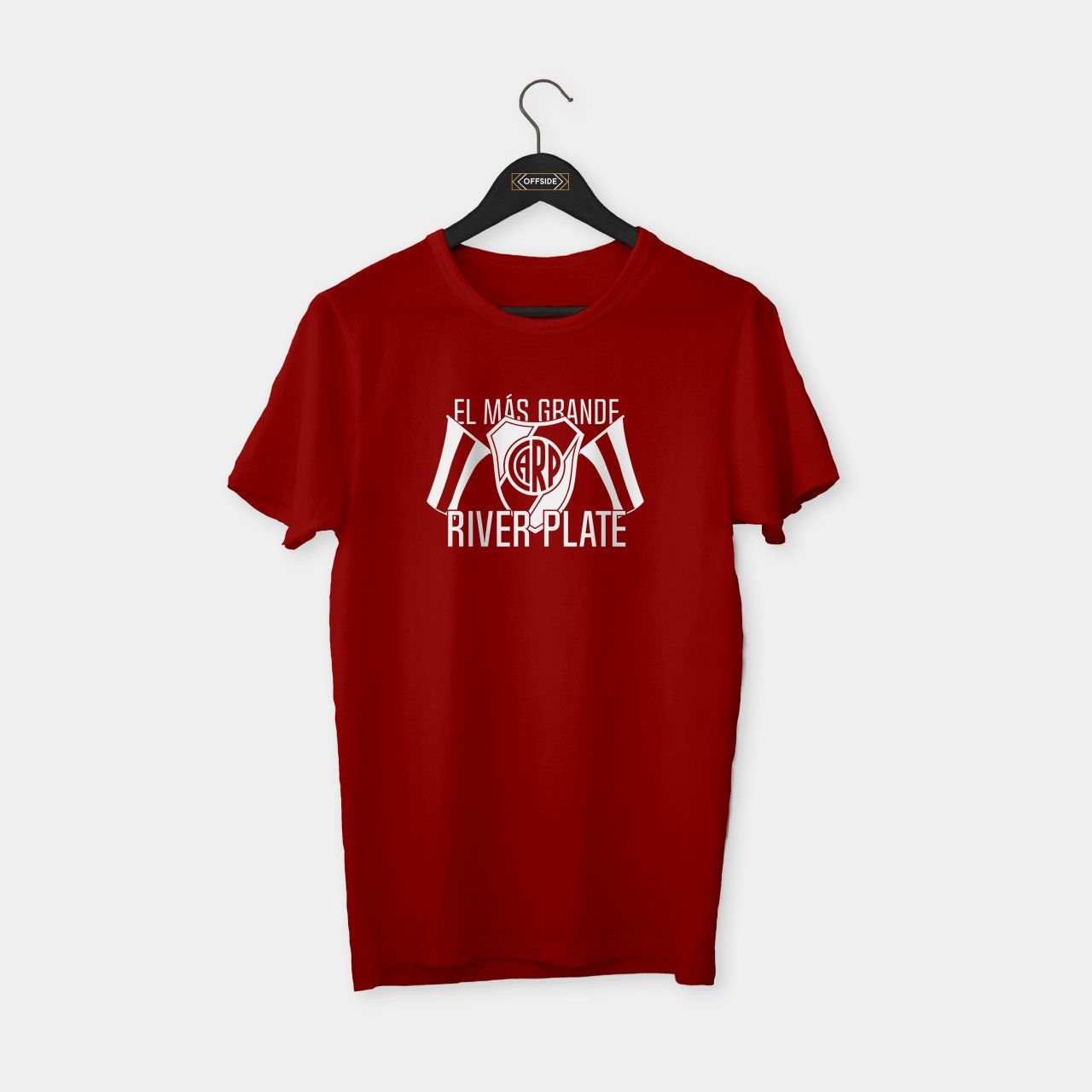 River Plate 'El Mas Grande' T-shirt Kırmızı - L
