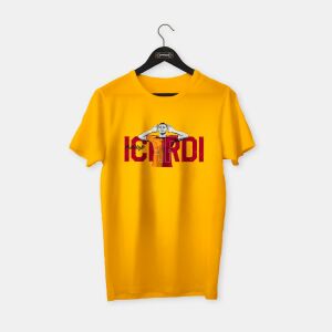 Mauro Icardi T-shirt Koyu Sarı - S