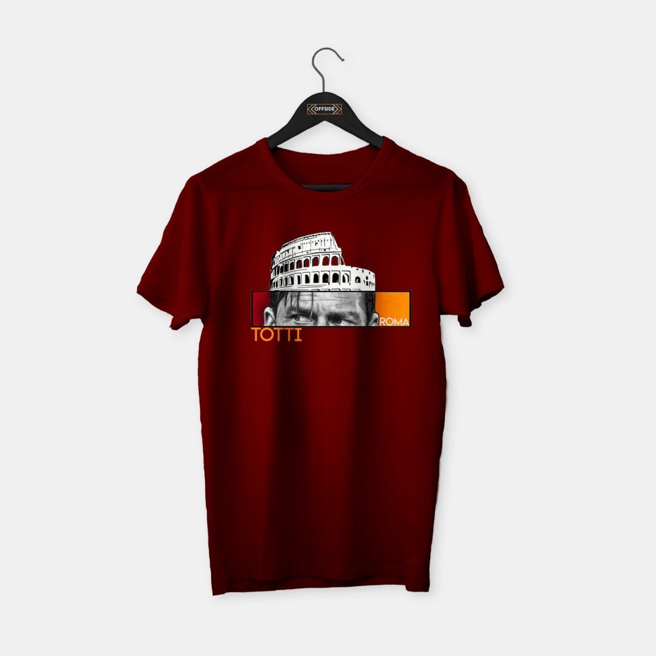 Totti 'Gladiator' T-shirt Bordo - S