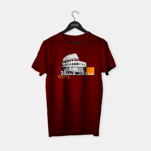 Totti 'Gladiator' T-shirt Bordo - XL