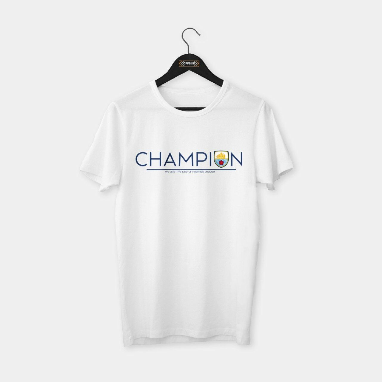 Manchester City - 2021 Champion - T-shirt Beyaz - S