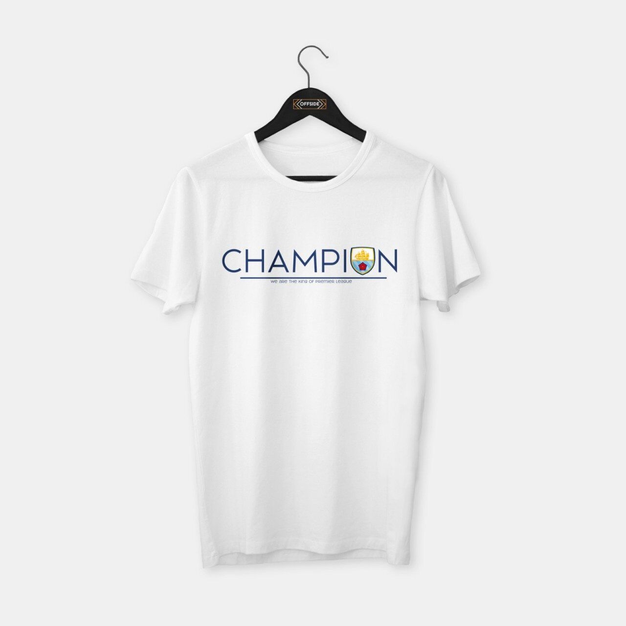 Manchester City - 2021 Champion - T-shirt Beyaz - XL