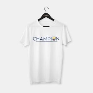 Manchester City - 2021 Champion - T-shirt Beyaz - XL