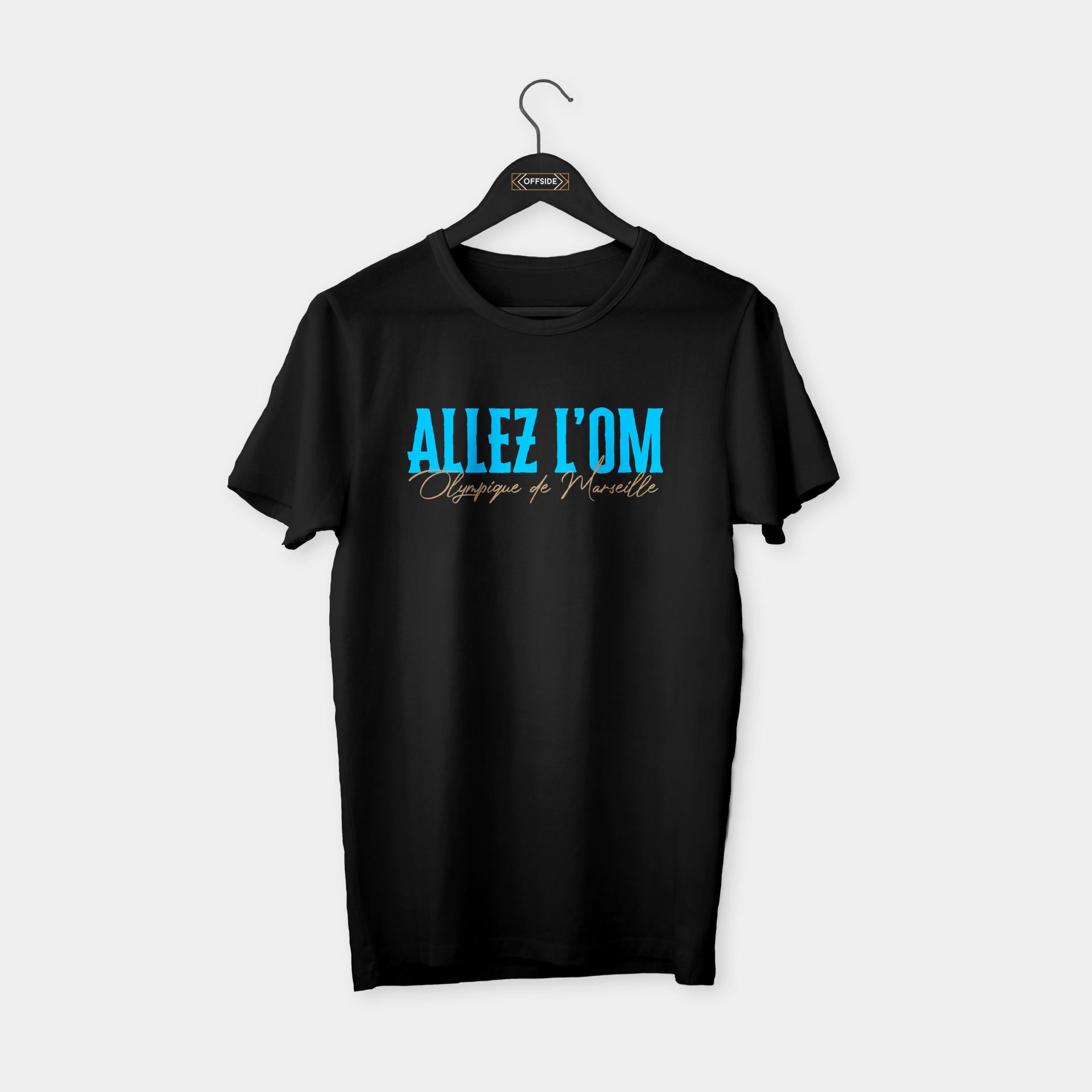 Olympique de Marseille T-shirt Siyah - XXL
