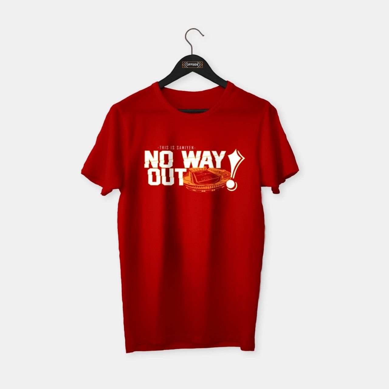 This is Sami Yen - No Way Out! T-shirt Kırmızı - M