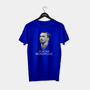 Zlatan Ibrahimoviç T-shirt Sax Mavi - XL