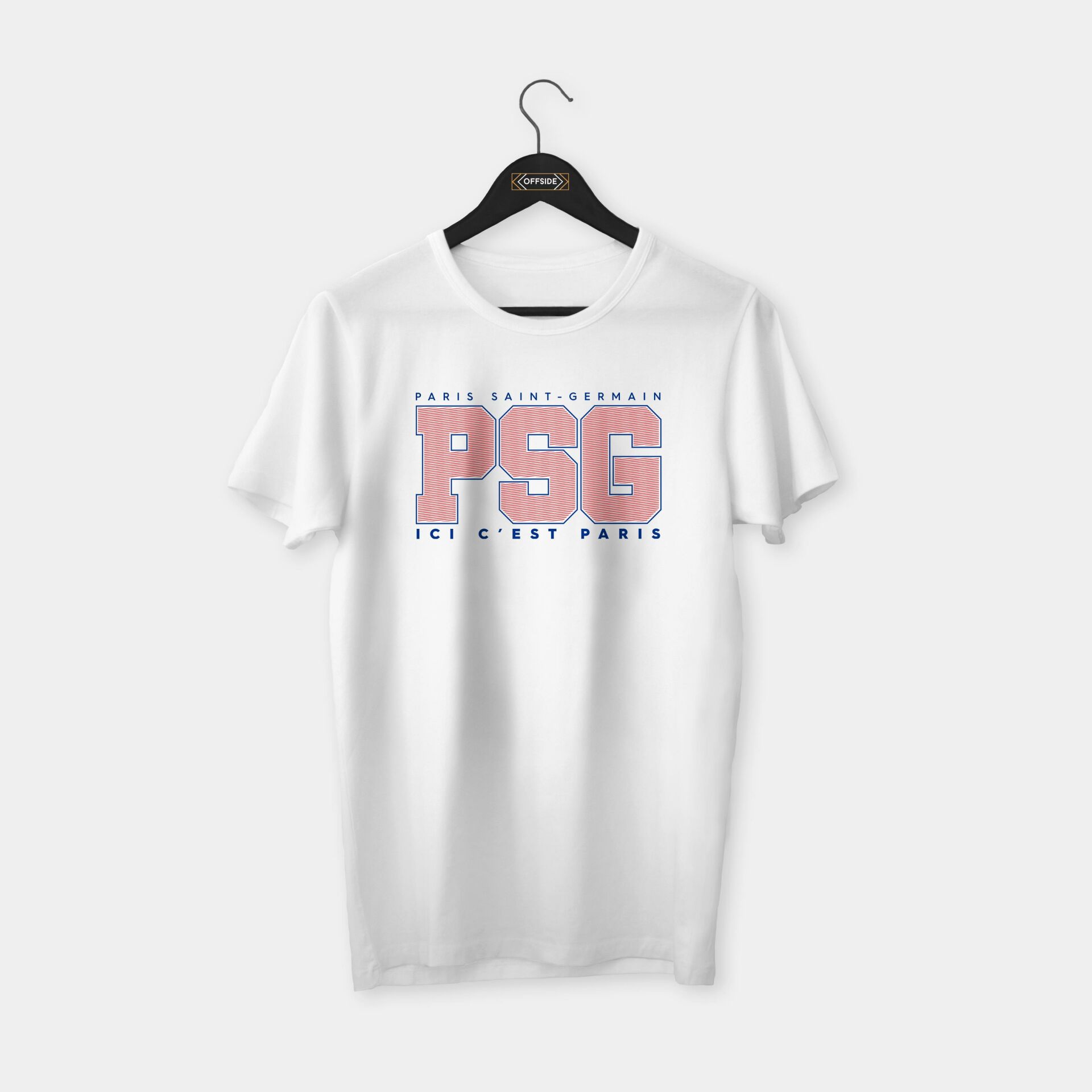 PSG - Ici c'est Paris - Paris Saint Germain T-shirt Beyaz - M